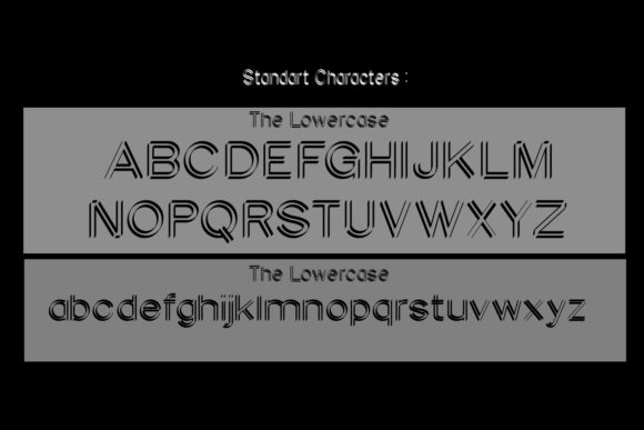 English 1707 Font - Preview 4
