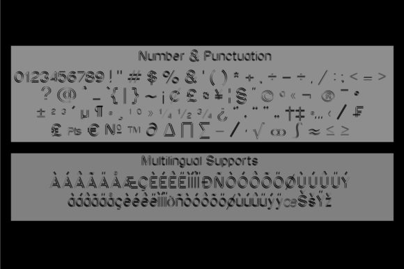 English 1707 Font - Preview 5