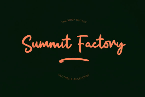 Glofuts Font PNG with transparent background - Preview 5