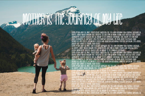 Happy Mother Day Font - Preview 1