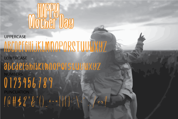 Happy Mother Day Font - Preview 3