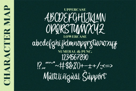 Lemonte Buster Font PNG with transparent background - Preview 1