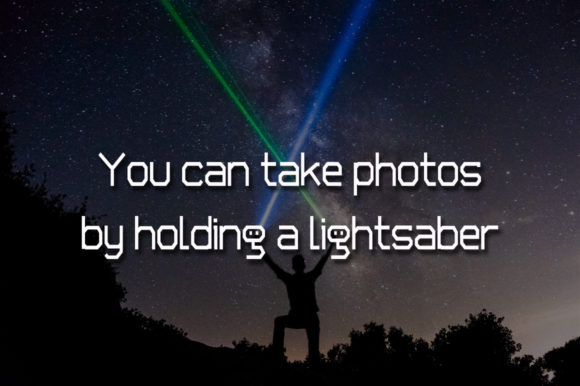 Lightsaber Font PNG with transparent background - Preview 2