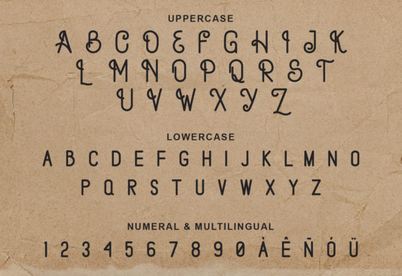 Magartha Font font preview - 4