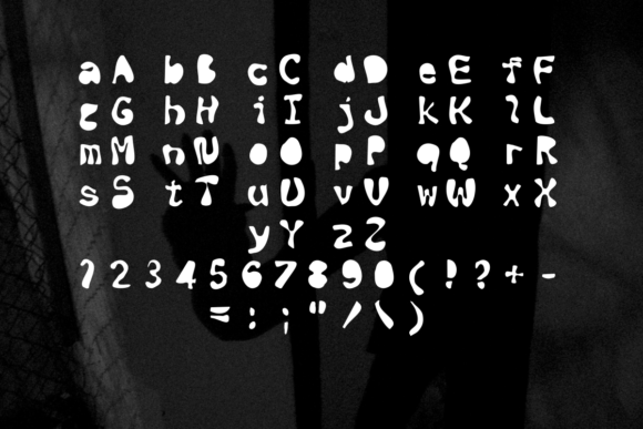 Black Ink Font - Preview 1