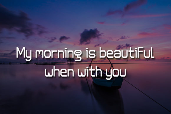 Morning Light Font PNG with transparent background - Preview 3