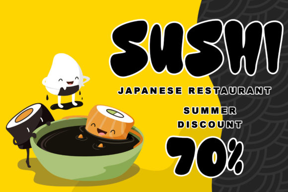Nijikon Japan Font PNG with transparent background - Preview 2