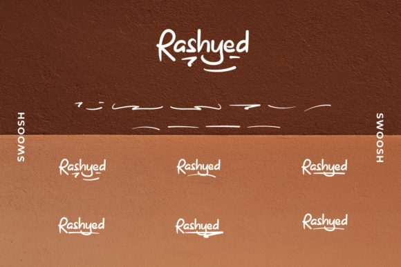 Rashyed Font font preview - 2
