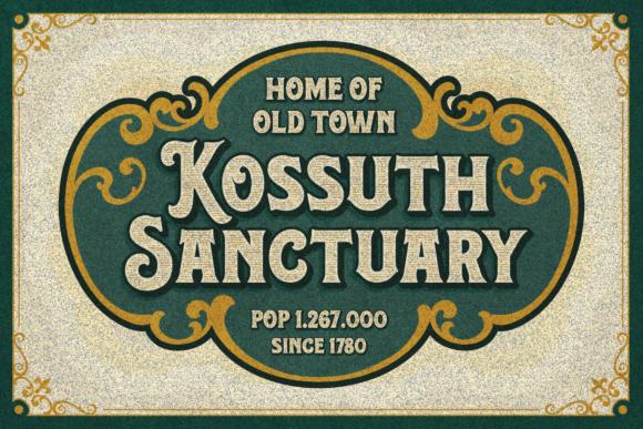 Rosvard Font PNG with transparent background - Preview 4