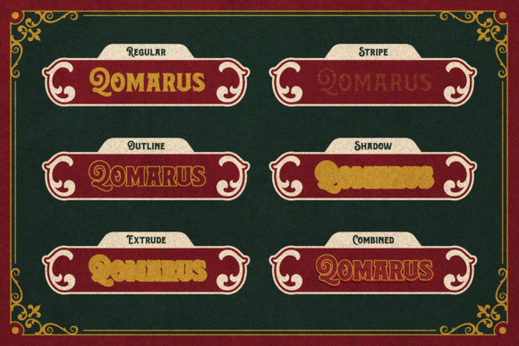 Rosvard Font PNG with transparent background - Preview 5