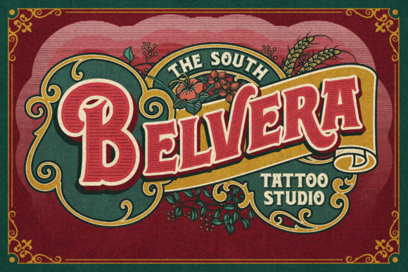 Rosvard Font PNG with transparent background - Preview 6