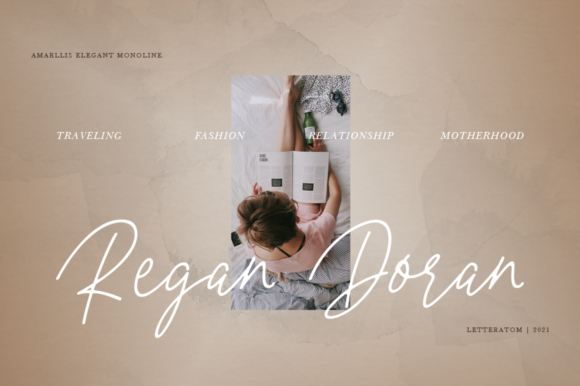 Amarllis Font - Preview 3