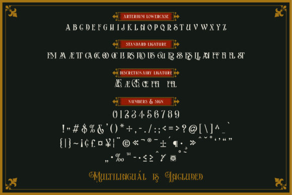 Arterium Font - Preview 4