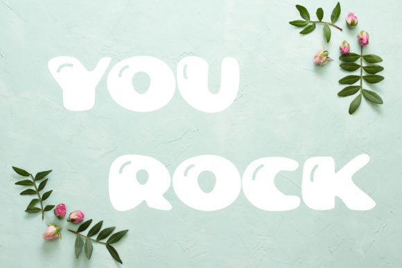Balloon Bubble Font - Preview 4