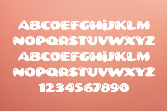 Balloon Bubble Font - Preview 5