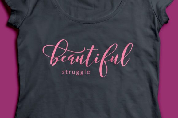 Bougenville Font - Preview 2