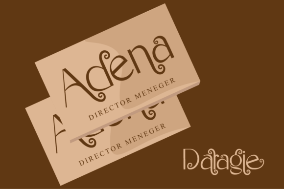Daragie Font - Preview 3