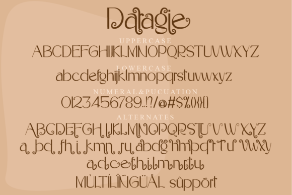 Daragie Font - Preview 6