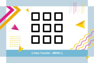 Data Transfer - MENU Graphic by Adbanggemilang · Creative Fabrica