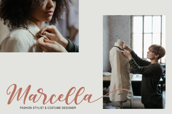 Mariola Font PNG with transparent background - Preview 1