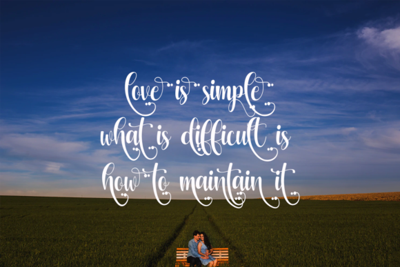 Miracle Mother Font PNG with transparent background - Preview 3