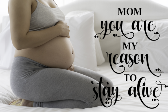 Miracle Mother Font PNG with transparent background - Preview 5