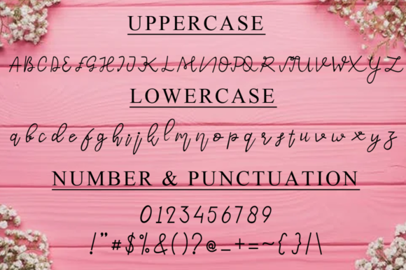 Narita Font PNG with transparent background - Preview 5