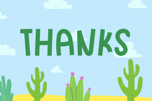 Playfuns Font PNG with transparent background - Preview 5