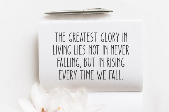 Pretty Magnolia Font PNG with transparent background - Preview 1
