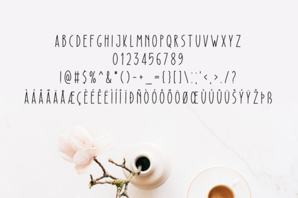 Pretty Magnolia Font PNG with transparent background - Preview 4