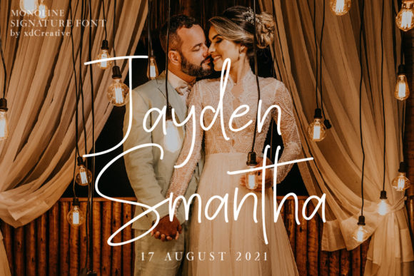Rothwell Signature Font PNG with transparent background - Preview 2