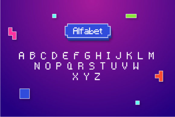 Arcade Pixel Font - Preview 1