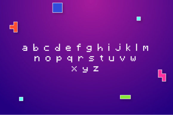 Arcade Pixel Font - Preview 2