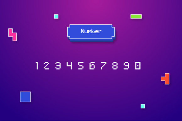 Arcade Pixel Font - Preview 3