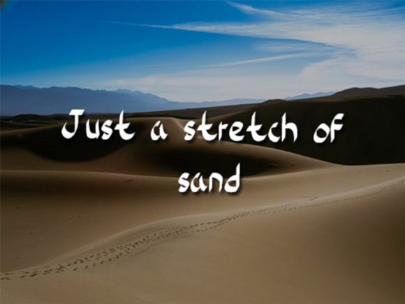Barren Desert Font - Preview 1