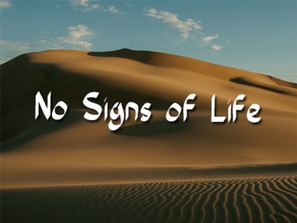 Barren Desert Font - Preview 2