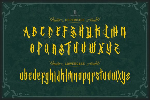 Bathory Font - Preview 1