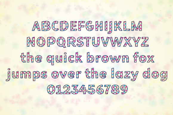 Bee Dotty Font - Preview 1