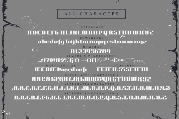 Big Brandy Font PNG with transparent background - Preview 5