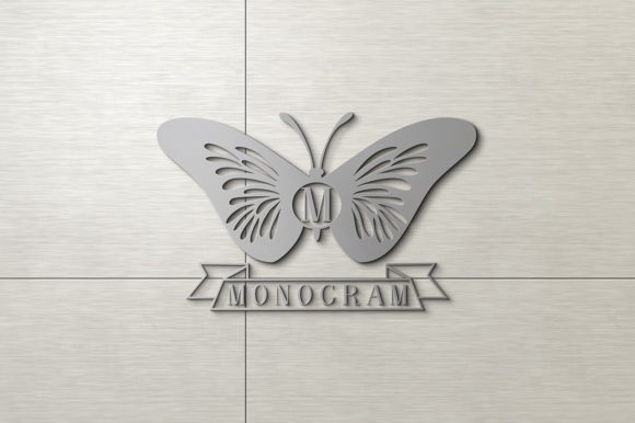 Butterfly Monogram Font - Preview 4