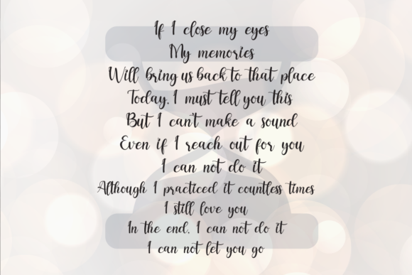 Elegance Font - Preview 1