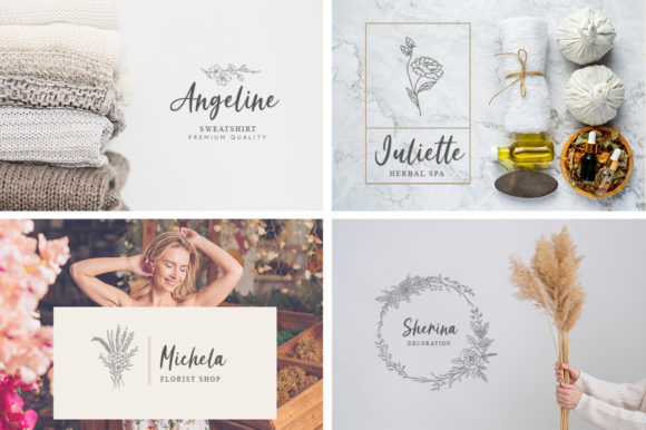 Garden Rose Font - Preview 1