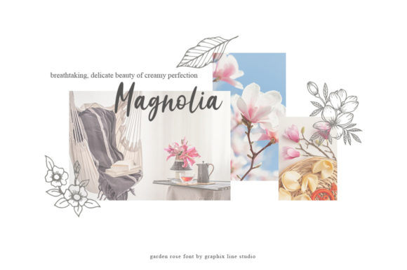 Garden Rose Font - Preview 2