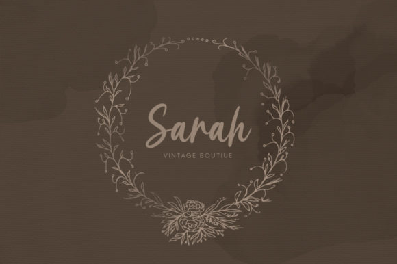 Garden Rose Font - Preview 5
