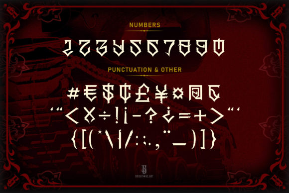 Gilles De Rais Font - Preview 2