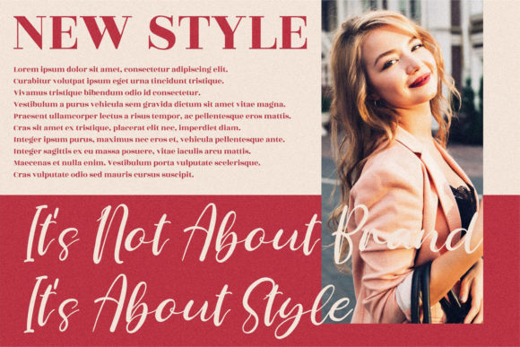 Happy Floral Font - Preview 4