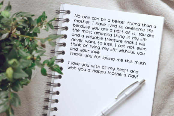 Little Note Font PNG with transparent background - Preview 2