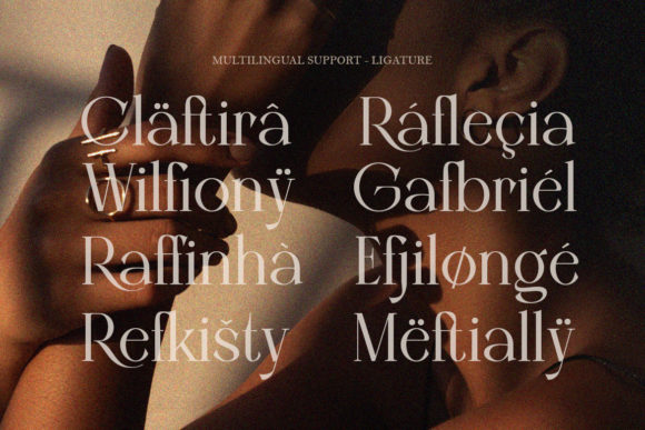 Monrovia Font font preview - 3