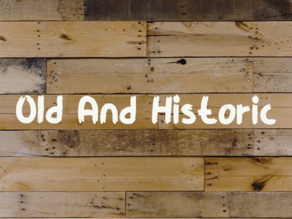 Old Scratches Font PNG with transparent background - Preview 4