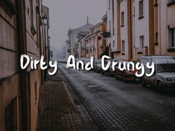 Old Street Font PNG with transparent background - Preview 1
